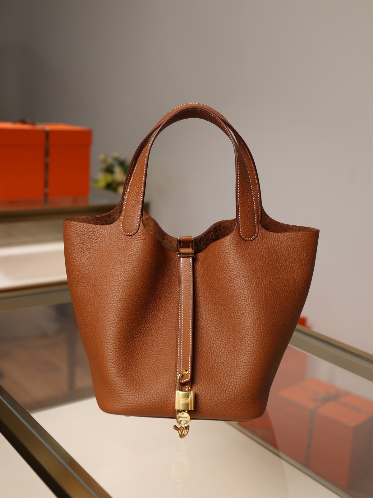 Shebag fully handmade Hermes Picotin 22 bag in brown togo review (2025 Feb updated)-Best Quality Fake Louis Vuitton Bag Online Store ، حقيبة مصمم طبق الأصل ru