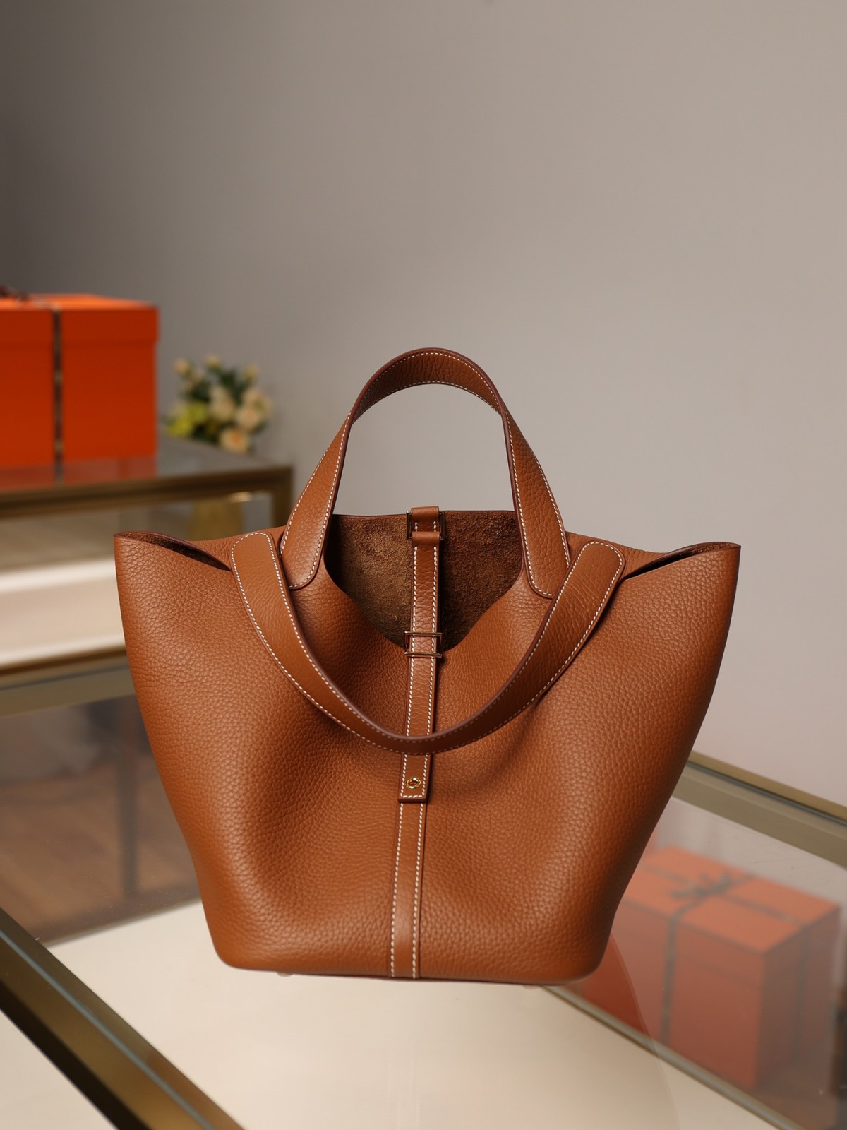 Shebag fully handmade Hermes Picotin 22 bag in brown togo review (2025 Feb updated)-Best Quality Fake Louis Vuitton Bag Online Store ، حقيبة مصمم طبق الأصل ru