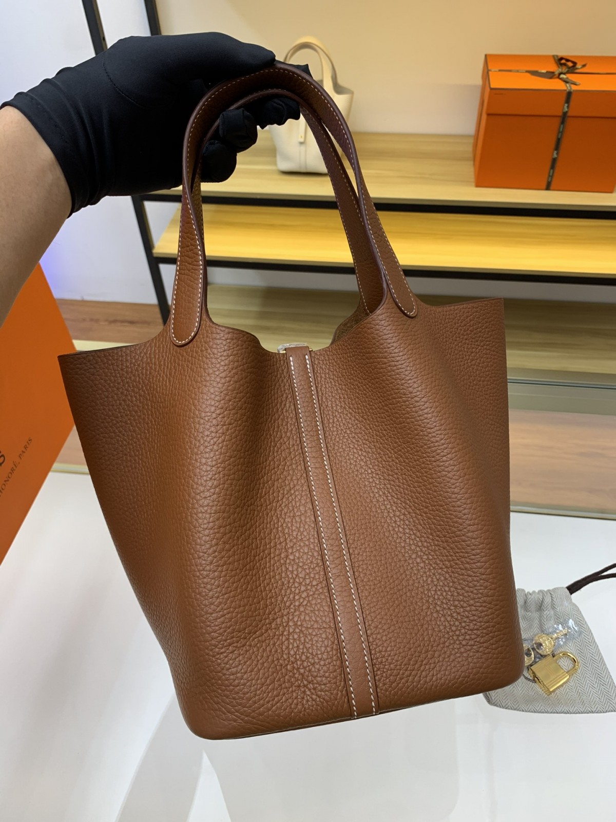 Shebag fully handmade Hermes Picotin 22 bag in brown togo review (2025 Feb updated)-Best Quality Fake Louis Vuitton Bag Online Store ، حقيبة مصمم طبق الأصل ru