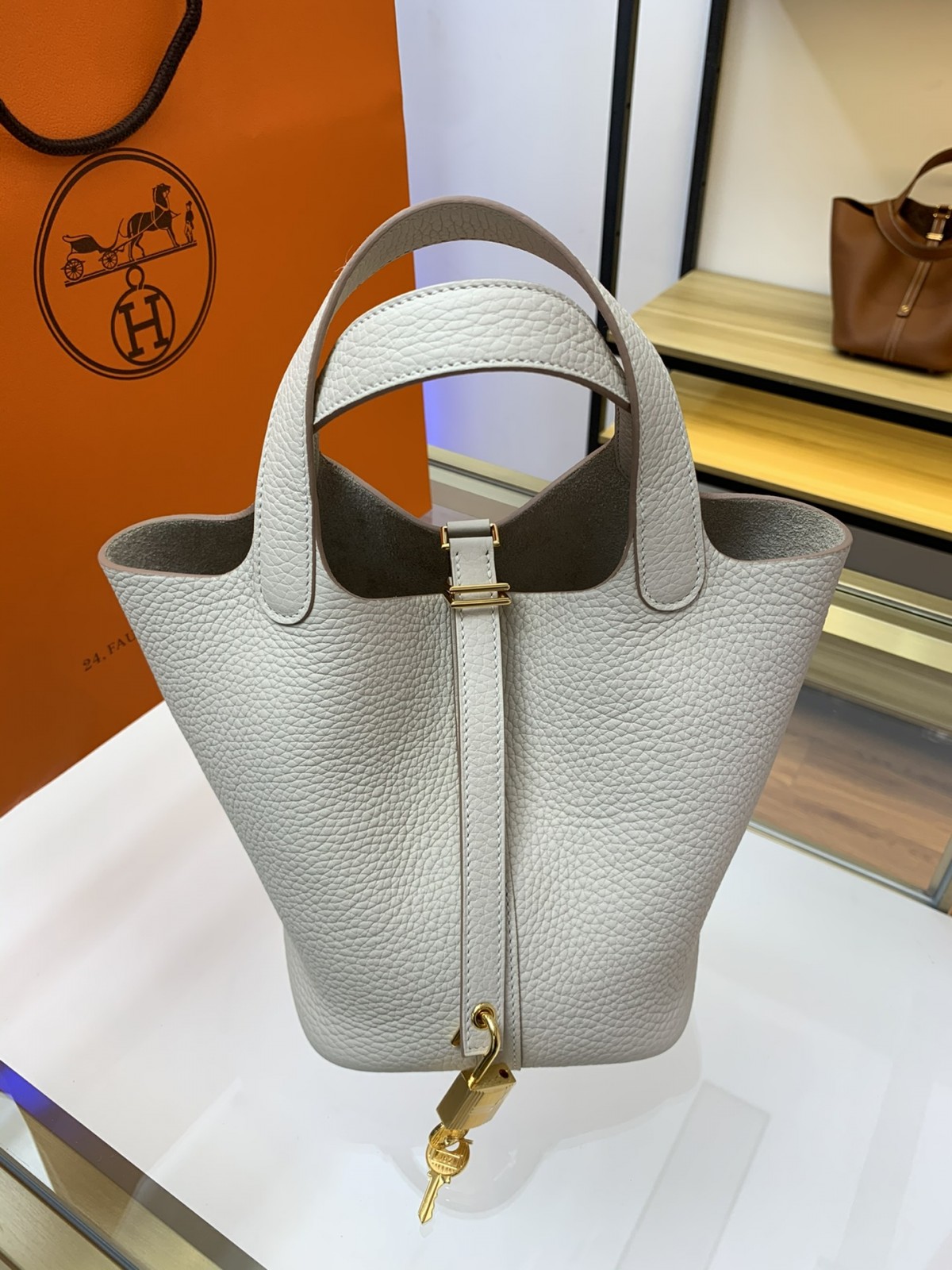 Shebag fully handmade Hermes Picotin 22 bag in cream white togo review (2025 Feb updated)-Legjobb minőségű hamis Louis Vuitton táska online áruház, replika designer táska ru