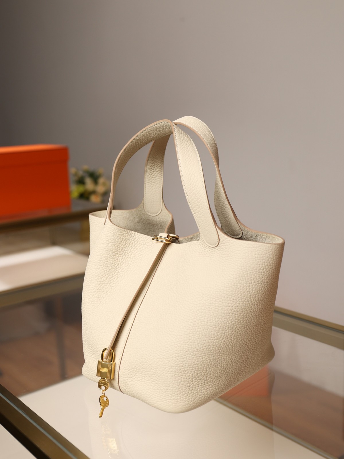 Shebag fully handmade Hermes Picotin 22 bag in cream white togo review (2025 Feb updated)-Legjobb minőségű hamis Louis Vuitton táska online áruház, replika designer táska ru