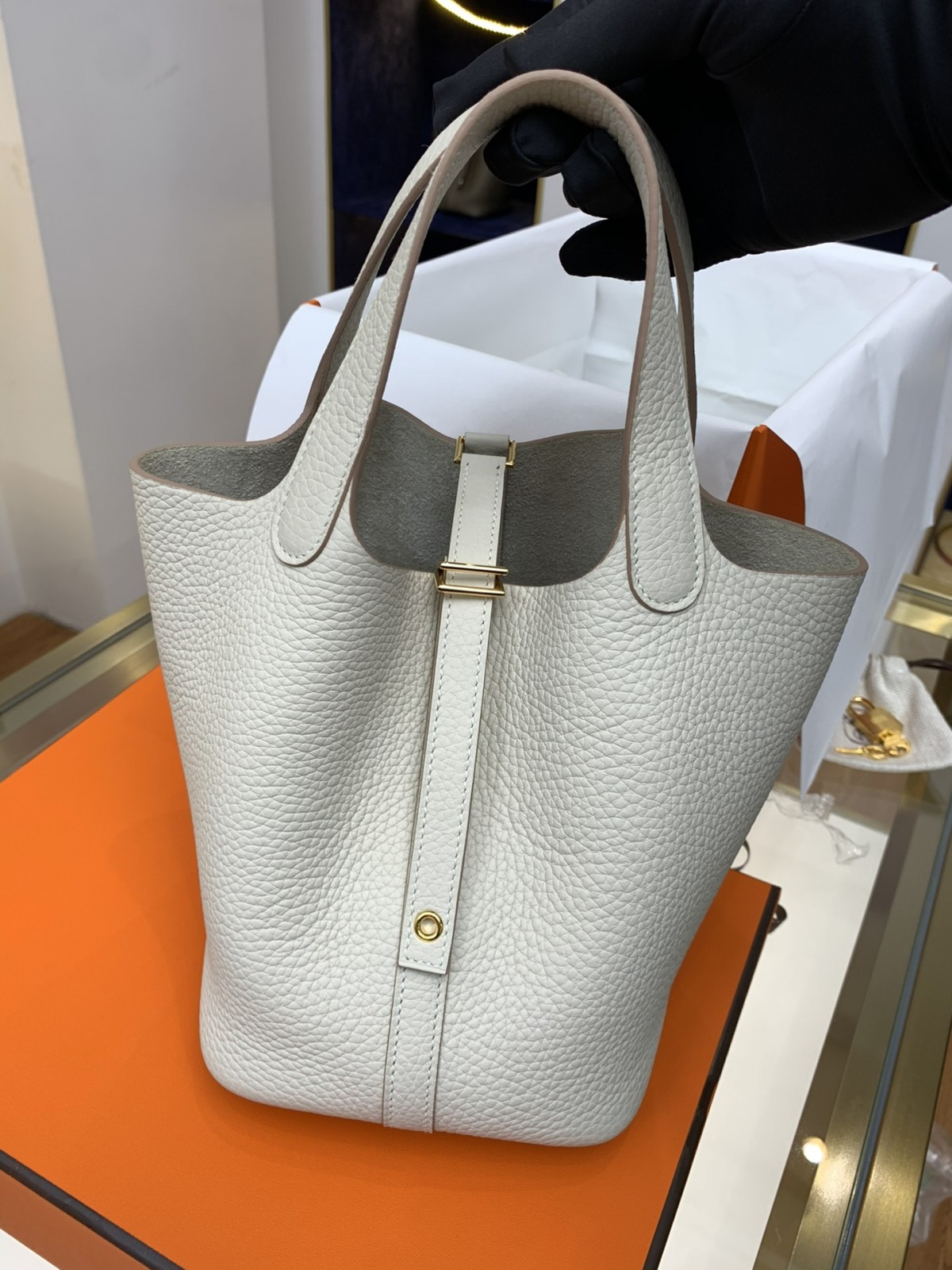 Shebag fully handmade Hermes Picotin 22 bag in cream white togo review (2025 Feb updated)-Legjobb minőségű hamis Louis Vuitton táska online áruház, replika designer táska ru