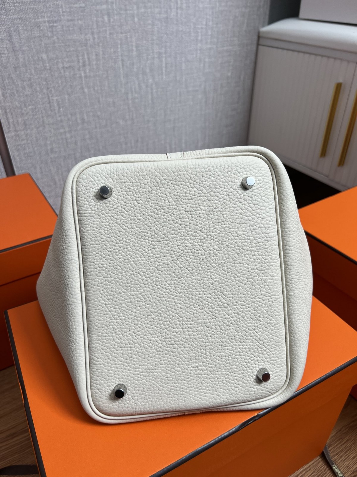 Shebag fully handmade Hermes Picotin 22 bag in cream white togo review (2025 Feb updated)-Legjobb minőségű hamis Louis Vuitton táska online áruház, replika designer táska ru