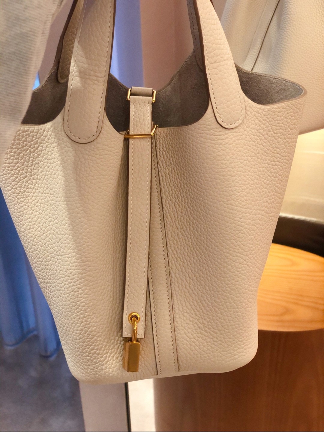 Shebag fully handmade Hermes Picotin 22 bag in cream white togo review (2025 Feb updated)-Legjobb minőségű hamis Louis Vuitton táska online áruház, replika designer táska ru