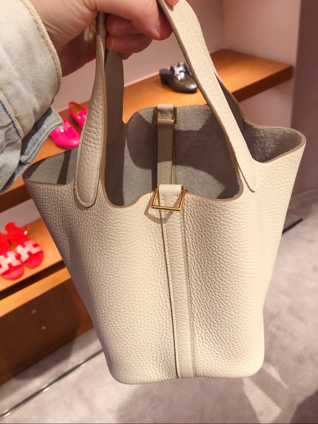 Shebag fully handmade Hermes Picotin 22 bag in cream white togo review (2025 Feb updated)-Legjobb minőségű hamis Louis Vuitton táska online áruház, replika designer táska ru