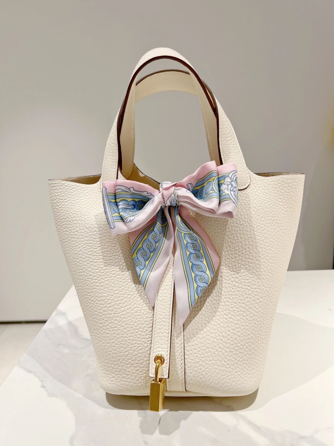 Shebag fully handmade Hermes Picotin 22 bag in cream white togo review (2025 Feb updated)-Legjobb minőségű hamis Louis Vuitton táska online áruház, replika designer táska ru