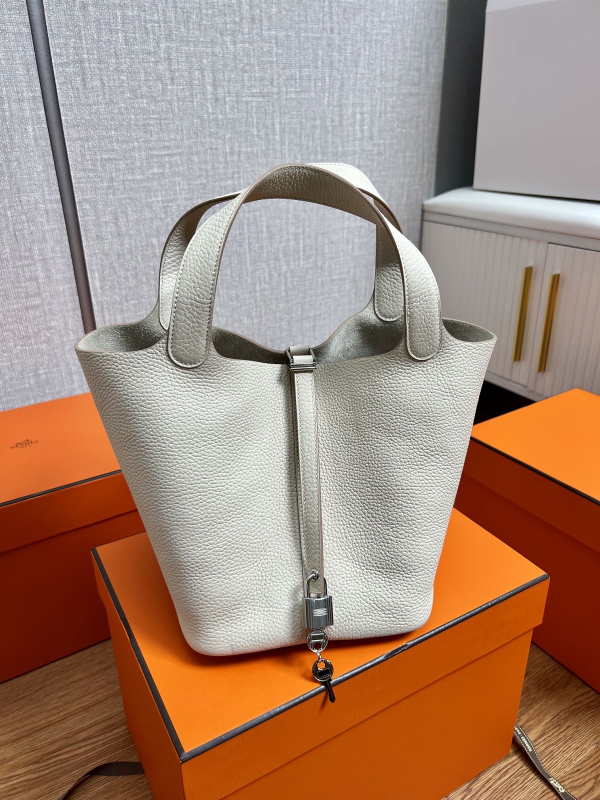 Shebag fully handmade Hermes Picotin 22 bag in cream white togo review (2025 Feb updated)-Legjobb minőségű hamis Louis Vuitton táska online áruház, replika designer táska ru