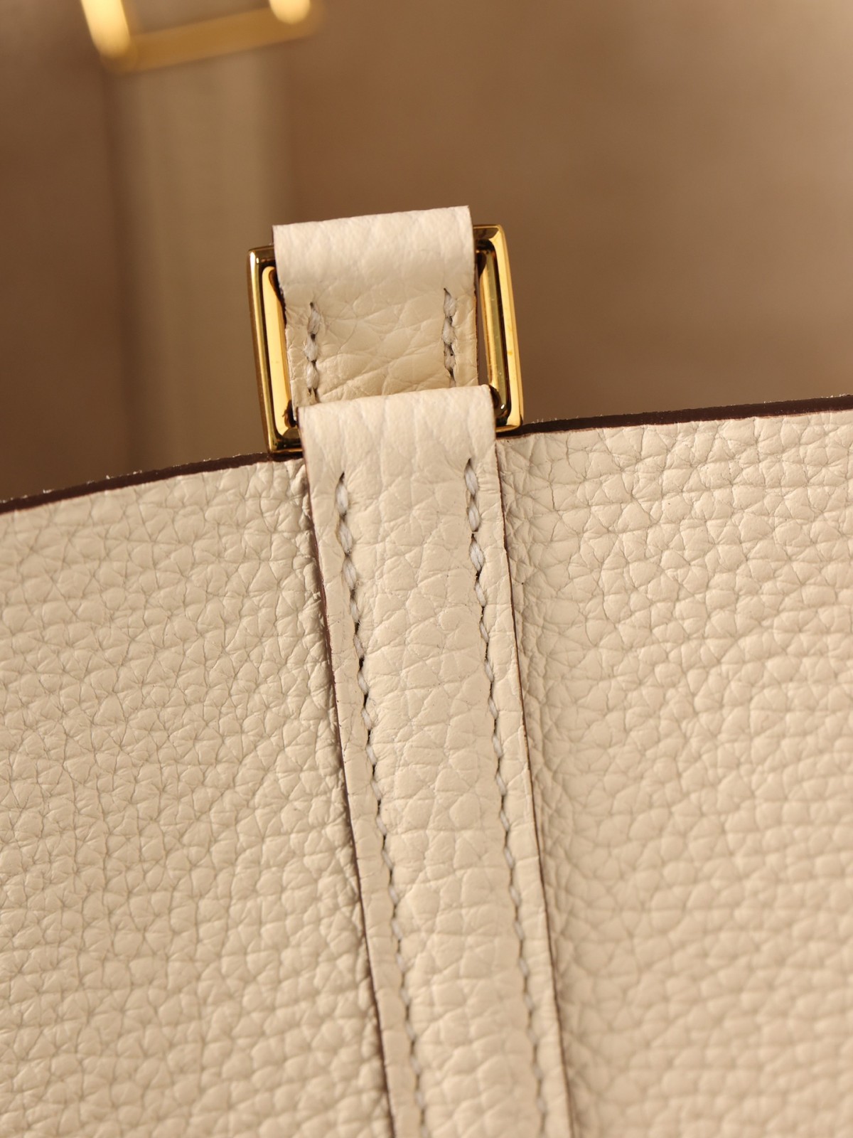 Shebag fully handmade Hermes Picotin 22 bag in cream white togo leather review silver (2025 Feb updated)-L-Aħjar Kwalità Foloz Louis Vuitton Bag Online Store, Replica designer bag ru