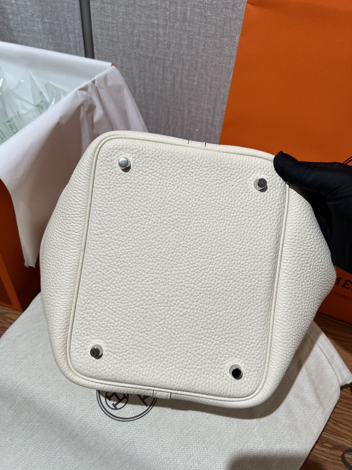 Shebag fully handmade Hermes Picotin 22 bag in cream white togo leather review silver (2025 Feb updated)-L-Aħjar Kwalità Foloz Louis Vuitton Bag Online Store, Replica designer bag ru