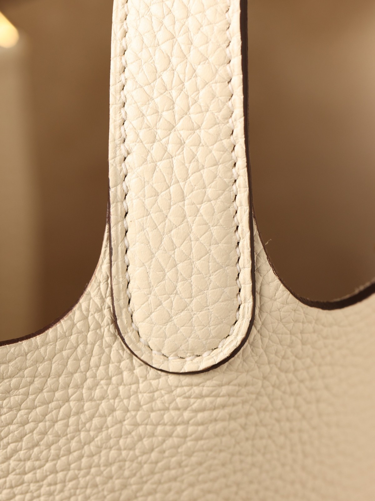 Shebag fully handmade Hermes Picotin 22 bag in cream white togo leather review silver (2025 Feb updated)-L-Aħjar Kwalità Foloz Louis Vuitton Bag Online Store, Replica designer bag ru