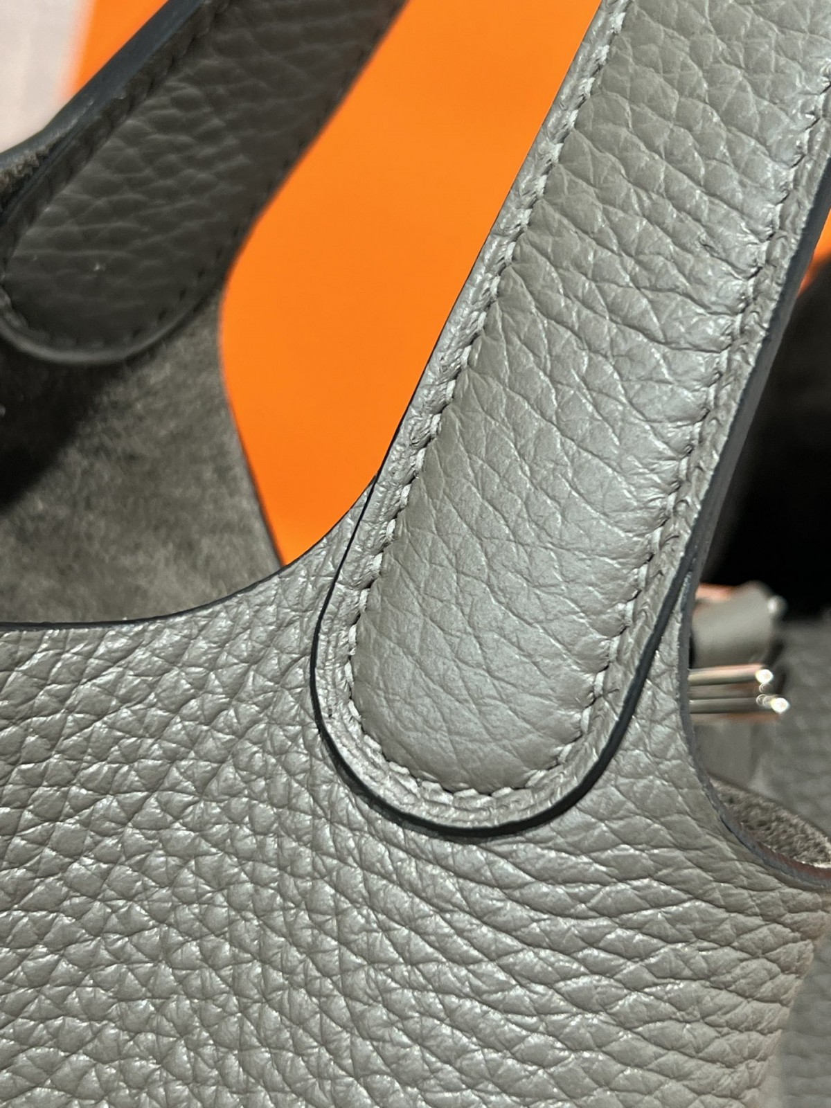 Shebag fully handmade Hermes Picotin 22 bag in togo leather in grey (2025 Feb updated)-بہترین معیار کا جعلی لوئس ووٹن بیگ آن لائن اسٹور، ریپلیکا ڈیزائنر بیگ آر یو