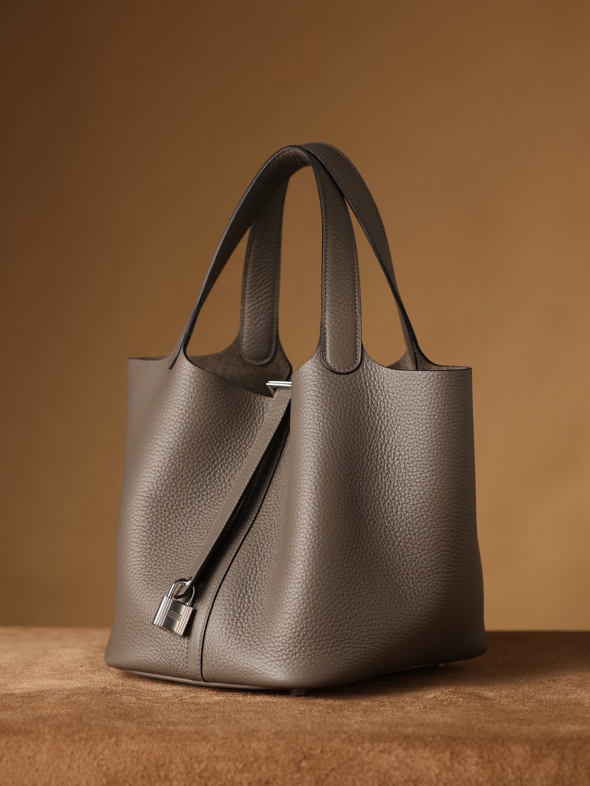 Shebag fully handmade Hermes Picotin 22 bag in togo leather in grey (2025 Feb updated)-بہترین معیار کا جعلی لوئس ووٹن بیگ آن لائن اسٹور، ریپلیکا ڈیزائنر بیگ آر یو