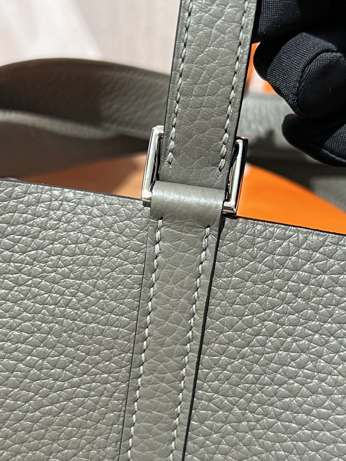 Shebag fully handmade Hermes Picotin 22 bag in togo leather in grey (2025 Feb updated)-بہترین معیار کا جعلی لوئس ووٹن بیگ آن لائن اسٹور، ریپلیکا ڈیزائنر بیگ آر یو