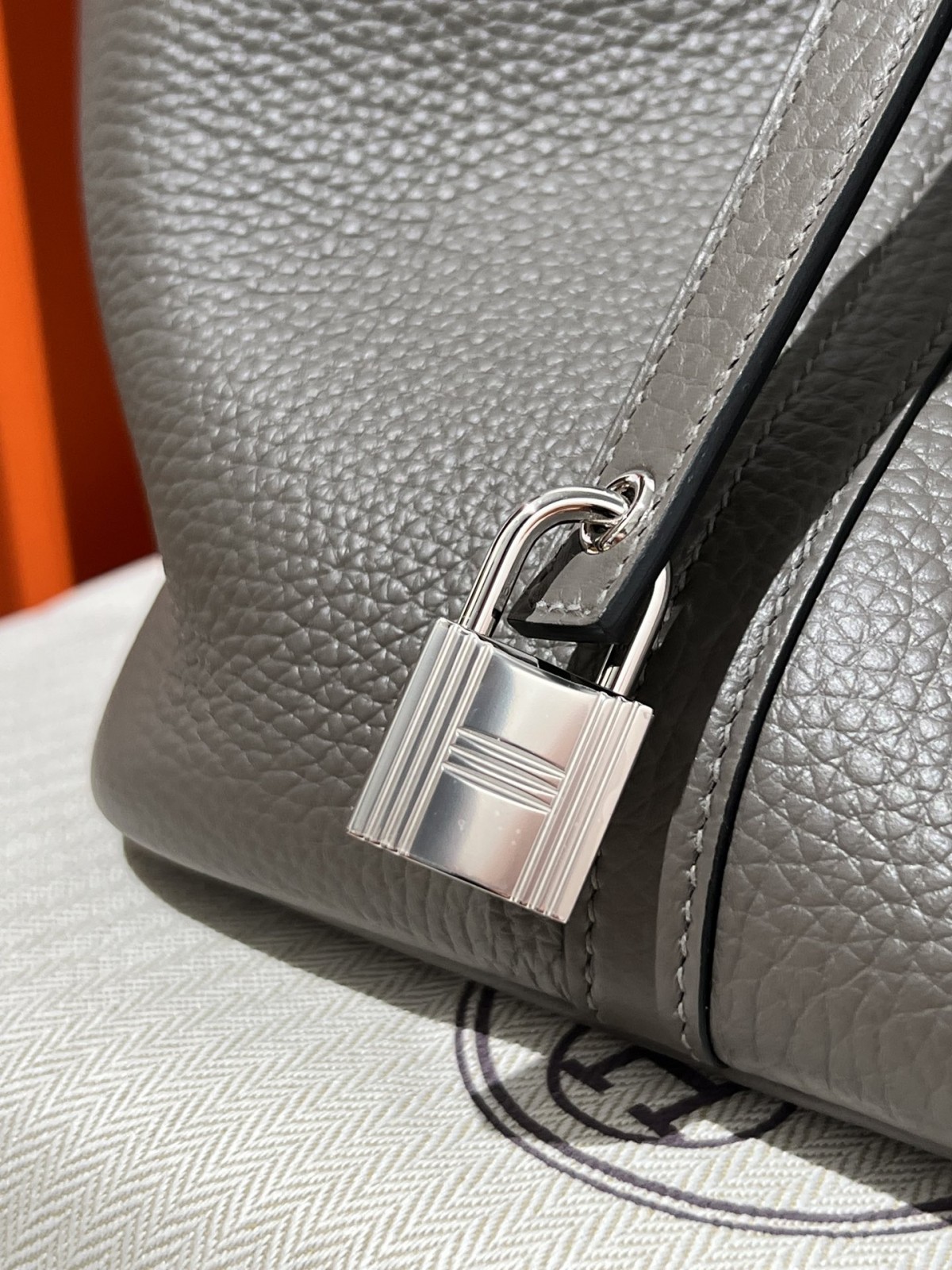 Shebag fully handmade Hermes Picotin 22 bag in togo leather in grey (2025 Feb updated)-بہترین معیار کا جعلی لوئس ووٹن بیگ آن لائن اسٹور، ریپلیکا ڈیزائنر بیگ آر یو