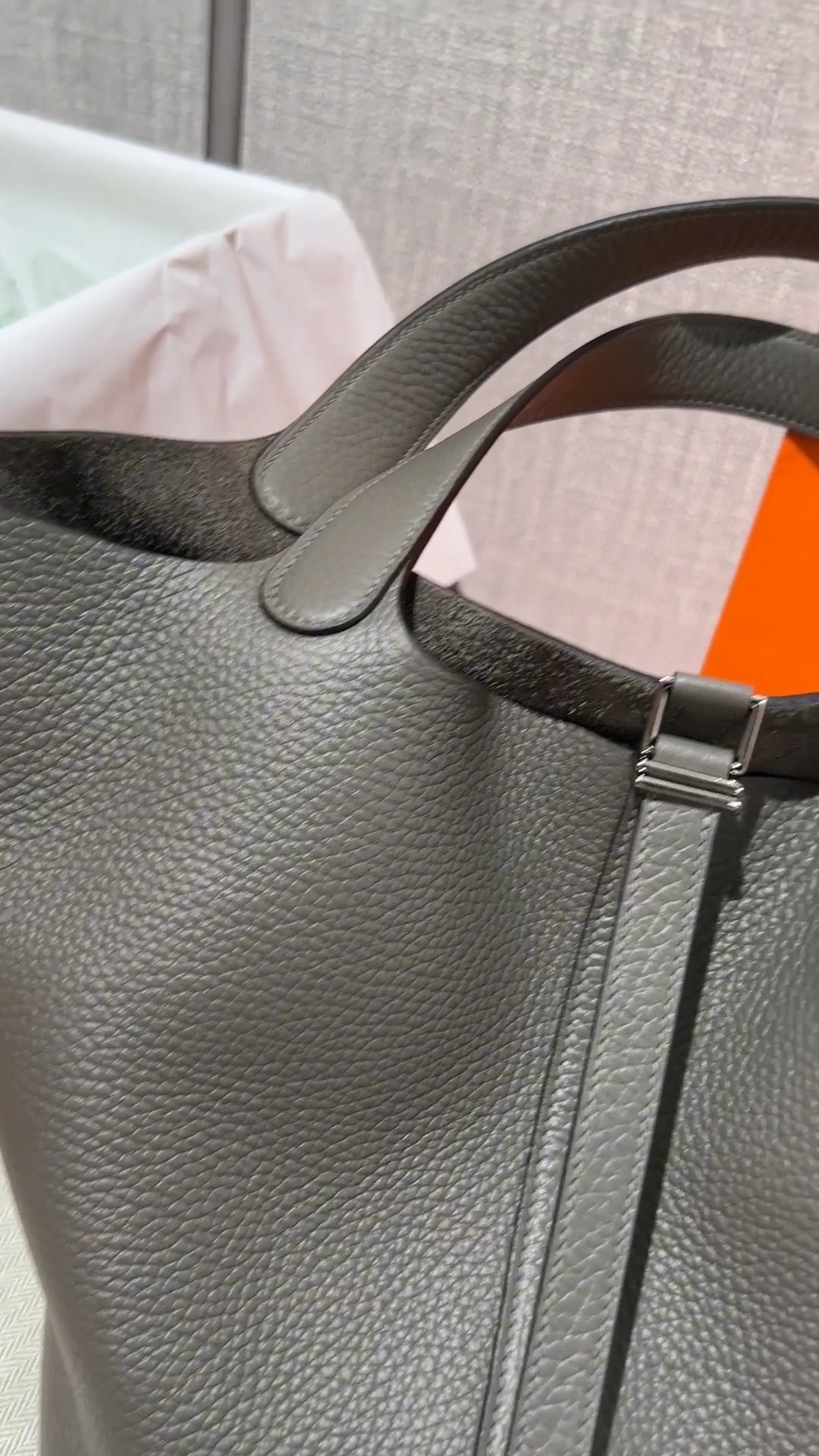 Shebag fully handmade Hermes Picotin 22 bag in togo leather in grey (2025 Feb updated)-بہترین معیار کا جعلی لوئس ووٹن بیگ آن لائن اسٹور، ریپلیکا ڈیزائنر بیگ آر یو