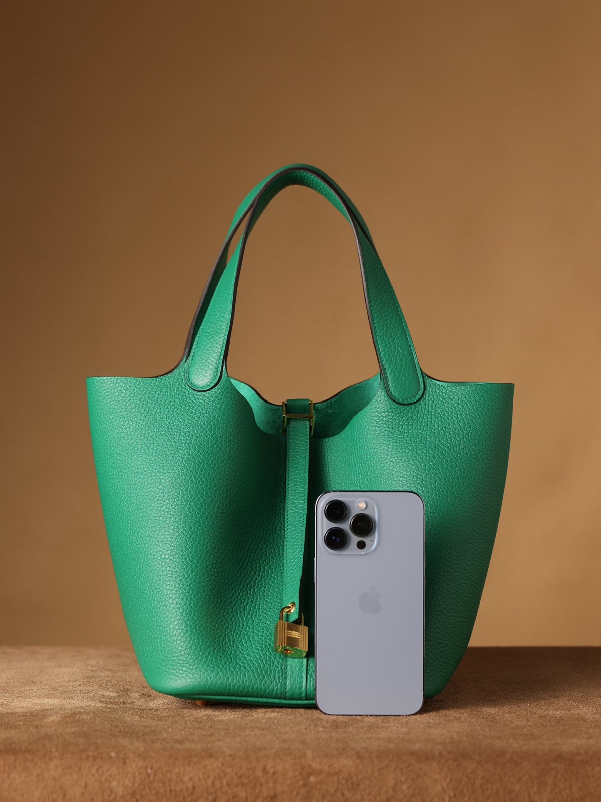 Shebag handmade Hermes Picotin 22 bag in green togo leather silver hardware (2025 Mar updated)-Best Quality Fake Louis Vuitton Bag Online Store, Replica designer bag ru