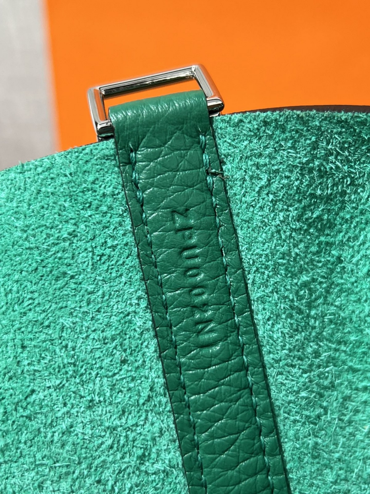 Shebag handmade Hermes Picotin 22 bag in green togo leather silver hardware (2025 Mar updated)-Best Quality Fake Louis Vuitton Bag Online Store, Replica designer bag ru