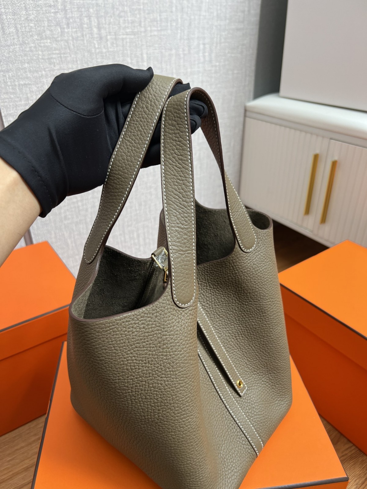 Shebag handmade Hermes Picotin 22 bag grey togo leather review （2025 Mar updated）-Yakanakisa Hunhu Fake Louis Vuitton Bag Online Store, Replica dhizaini bag ru