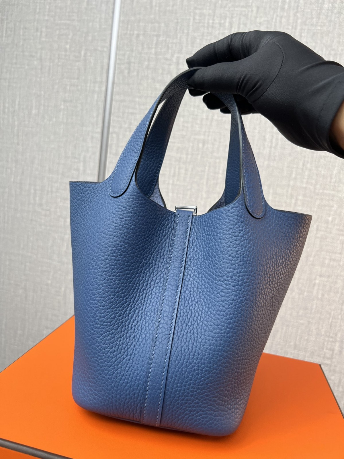 Shebag handmade Hermes Picotin 18 bag in blue togo review (2025 Mar udpated)-بهترين معيار جي جعلي لوئس ويٽون بيگ آن لائين اسٽور، ريپليڪا ڊيزائنر بيگ ru