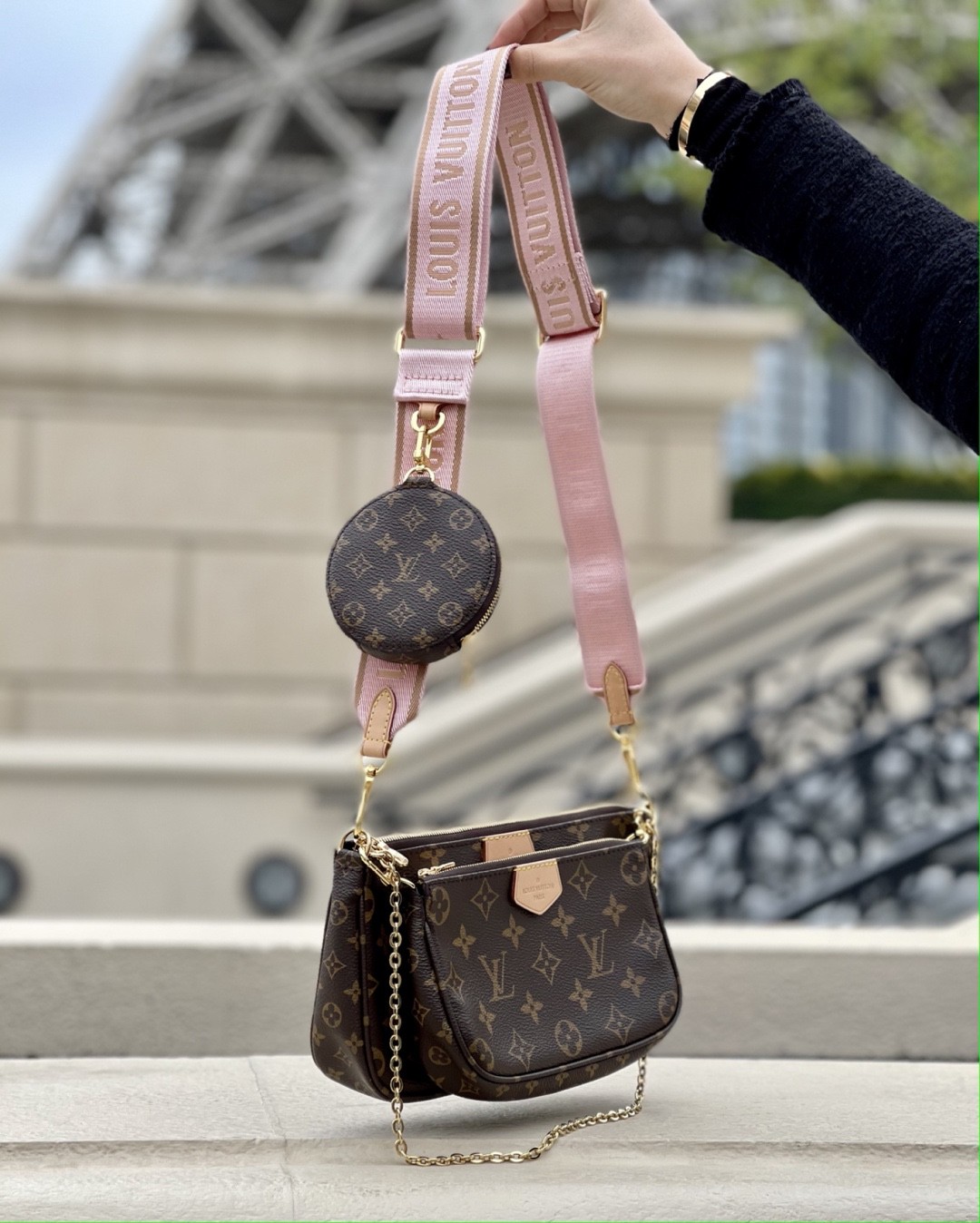 Shebag super replica Louis Vuitton M44813 MULTI POCHETTE ACCESSORIES bag review (2025 Apr updated)-Umgangatho ogqwesileyo woMgangatho weFake weLouis Vuitton kwiVenkile ye-Intanethi, ibhegi yomyili weReplica ru