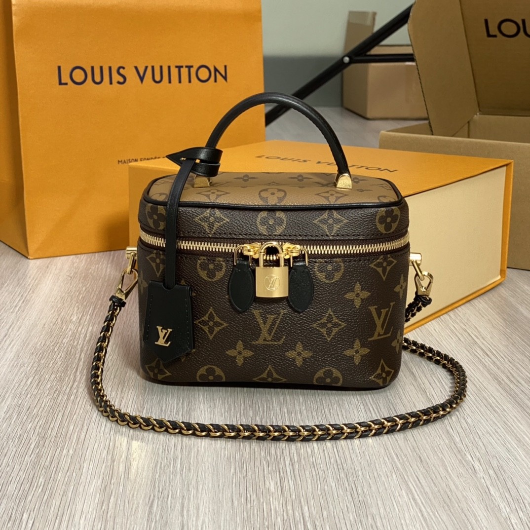 Shebag Super replica Louis Vuitton M45165 Vanity case bag review (2025 Apr updated)-Tayada ugu Fiican ee Louis Vuitton Boorsada Online Store, Bac naqshadeeye nuqul ah