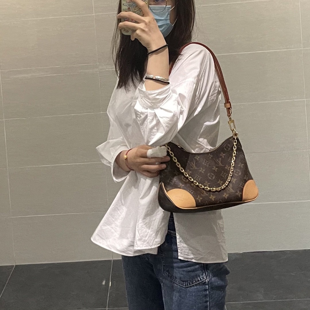 Shebag super replica Louis Vuitton M45832 Boulogne bag review (2025 May updated)-Umgangatho ogqwesileyo woMgangatho weFake weLouis Vuitton kwiVenkile ye-Intanethi, ibhegi yomyili weReplica ru