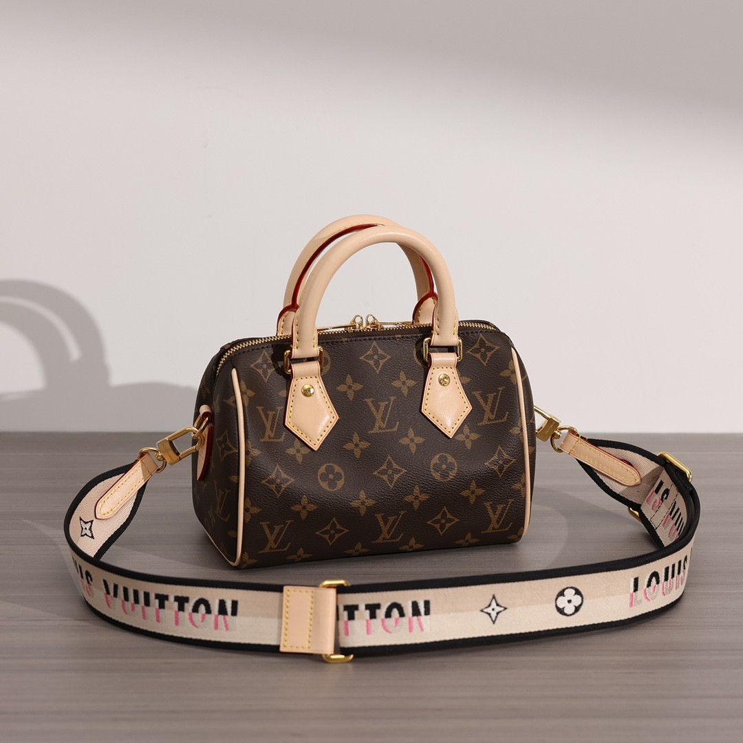 Shebag super replica Louis Vuitton M46234 SPEEDY BANDOULIÈRE 20-Best Quality Fake Louis Vuitton Bag Online Store, Replica designer bag ru