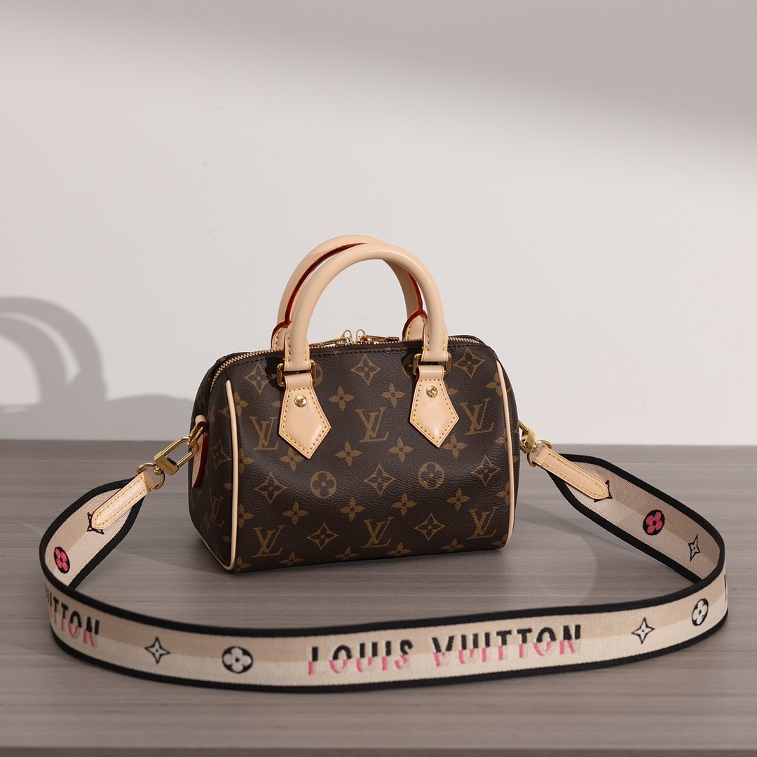 Shebag super replica Louis Vuitton M46234 SPEEDY BANDOULIÈRE 20-Best Quality Fake Louis Vuitton Bag Online Store, Replica designer bag ru