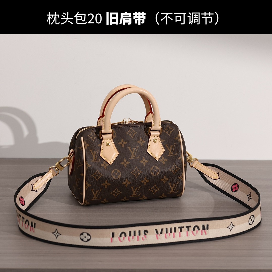 Shebag super replica Louis Vuitton M46234 SPEEDY BANDOULIÈRE 20-Best Quality Fake Louis Vuitton Bag Online Store, Replica designer bag ru