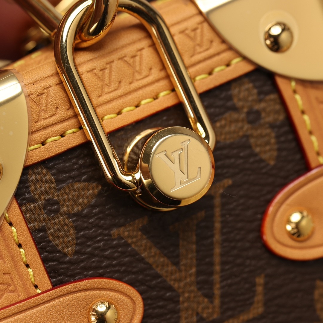 Shebag super replica Louis Vuitton M46358 SIDE TRUNK bag review(2025 May updated)-Best Quality Fake Louis Vuitton Bag Online Store, Replica designer bag ru