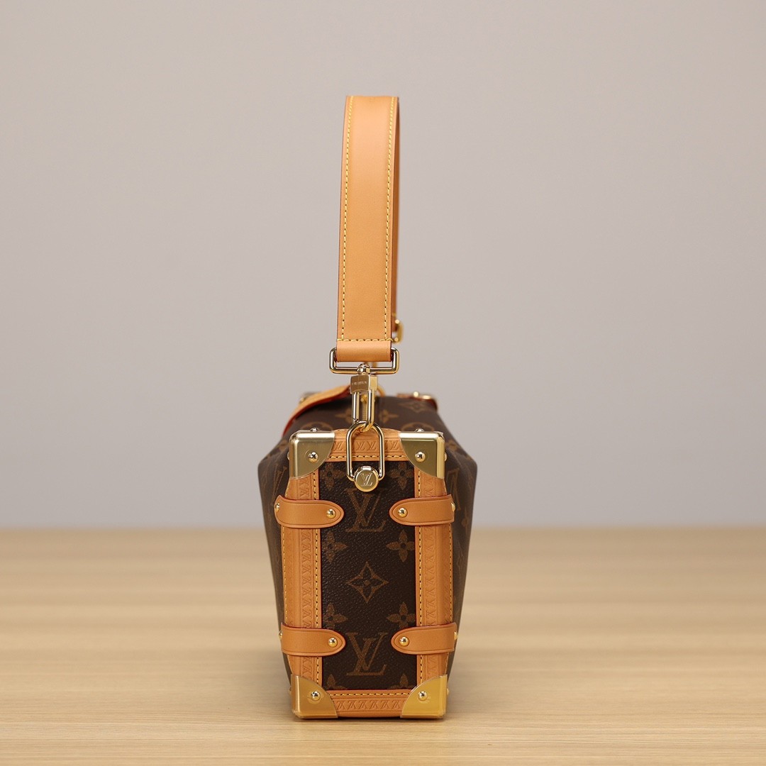 Shebag super replica Louis Vuitton M46358 SIDE TRUNK bag review(2025 May updated)-Best Quality Fake Louis Vuitton Bag Online Store, Replica designer bag ru