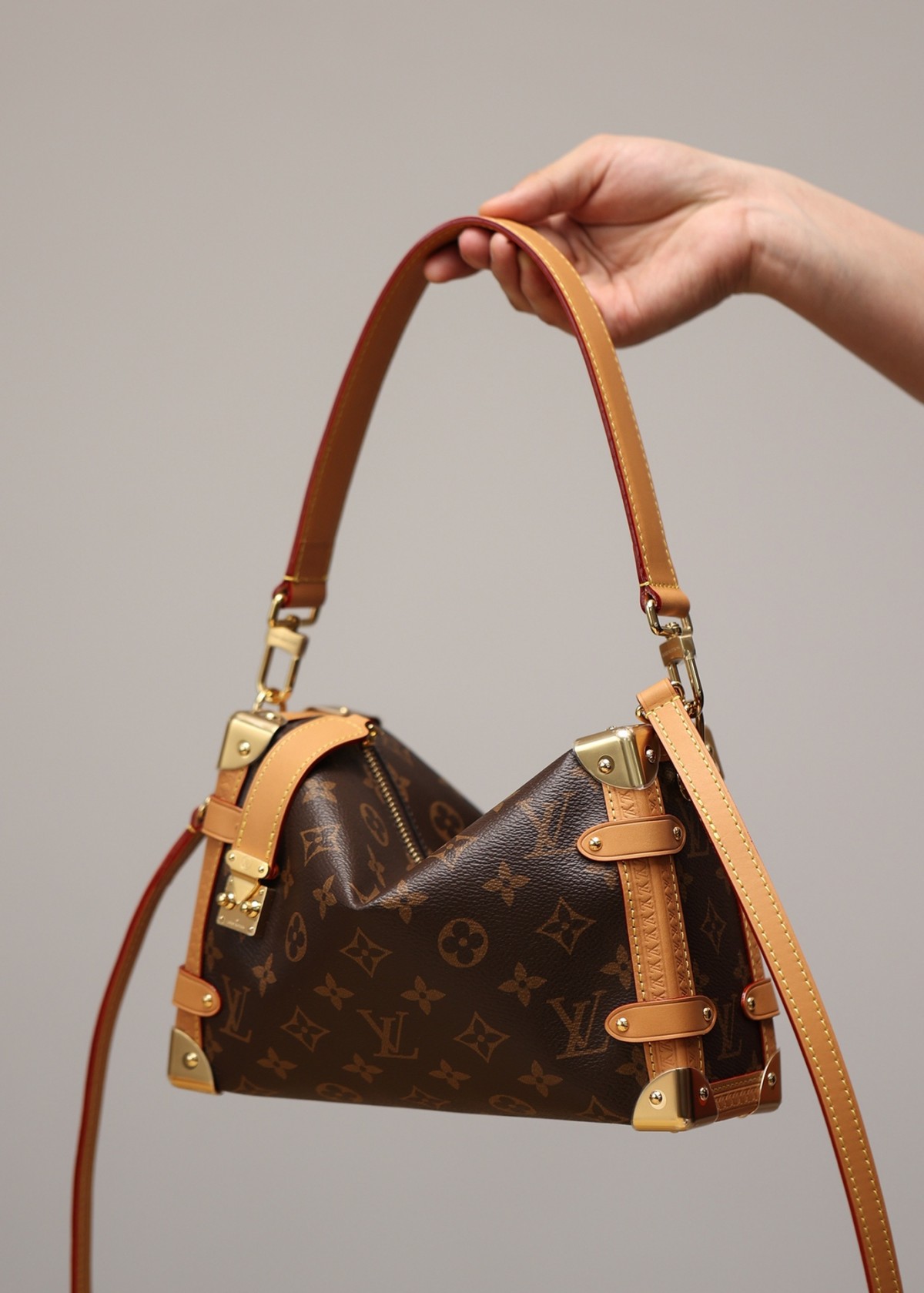 Shebag super replica Louis Vuitton M46358 SIDE TRUNK bag review(2025 May updated)-Best Quality Fake Louis Vuitton Bag Online Store, Replica designer bag ru