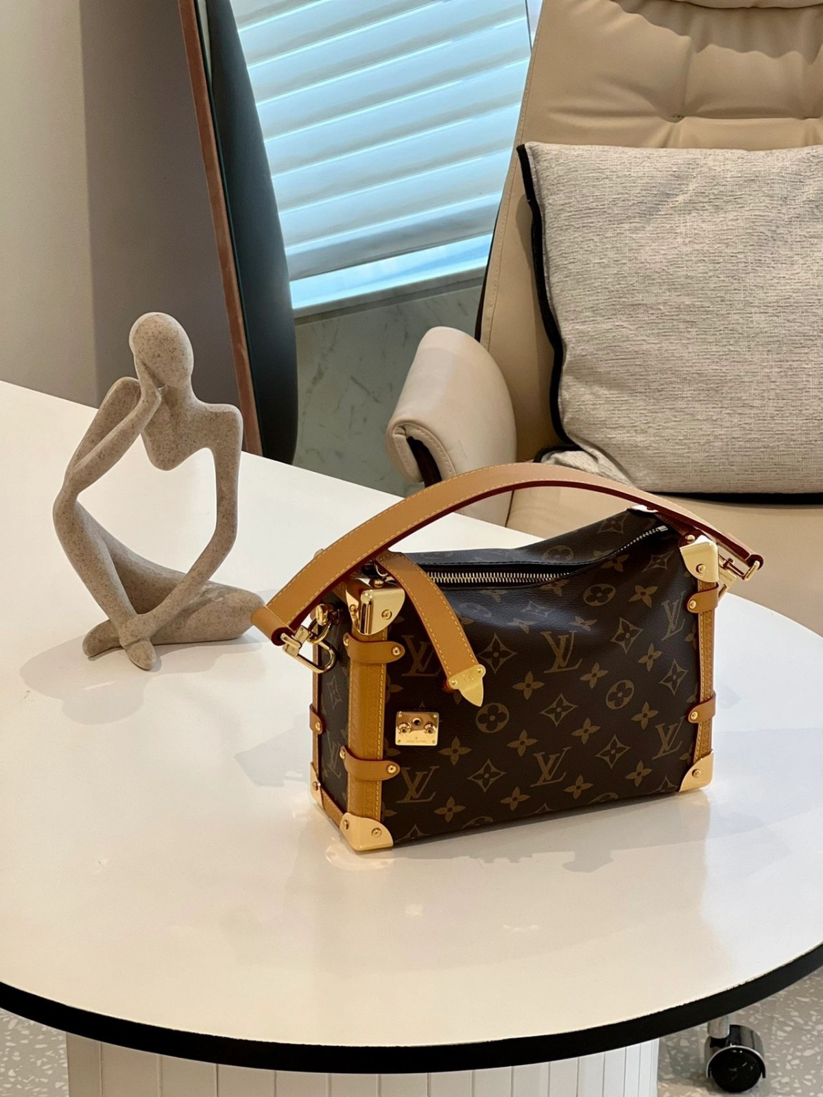 Shebag super replica Louis Vuitton M46358 SIDE TRUNK bag review(2025 May updated)-Best Quality Fake Louis Vuitton Bag Online Store, Replica designer bag ru