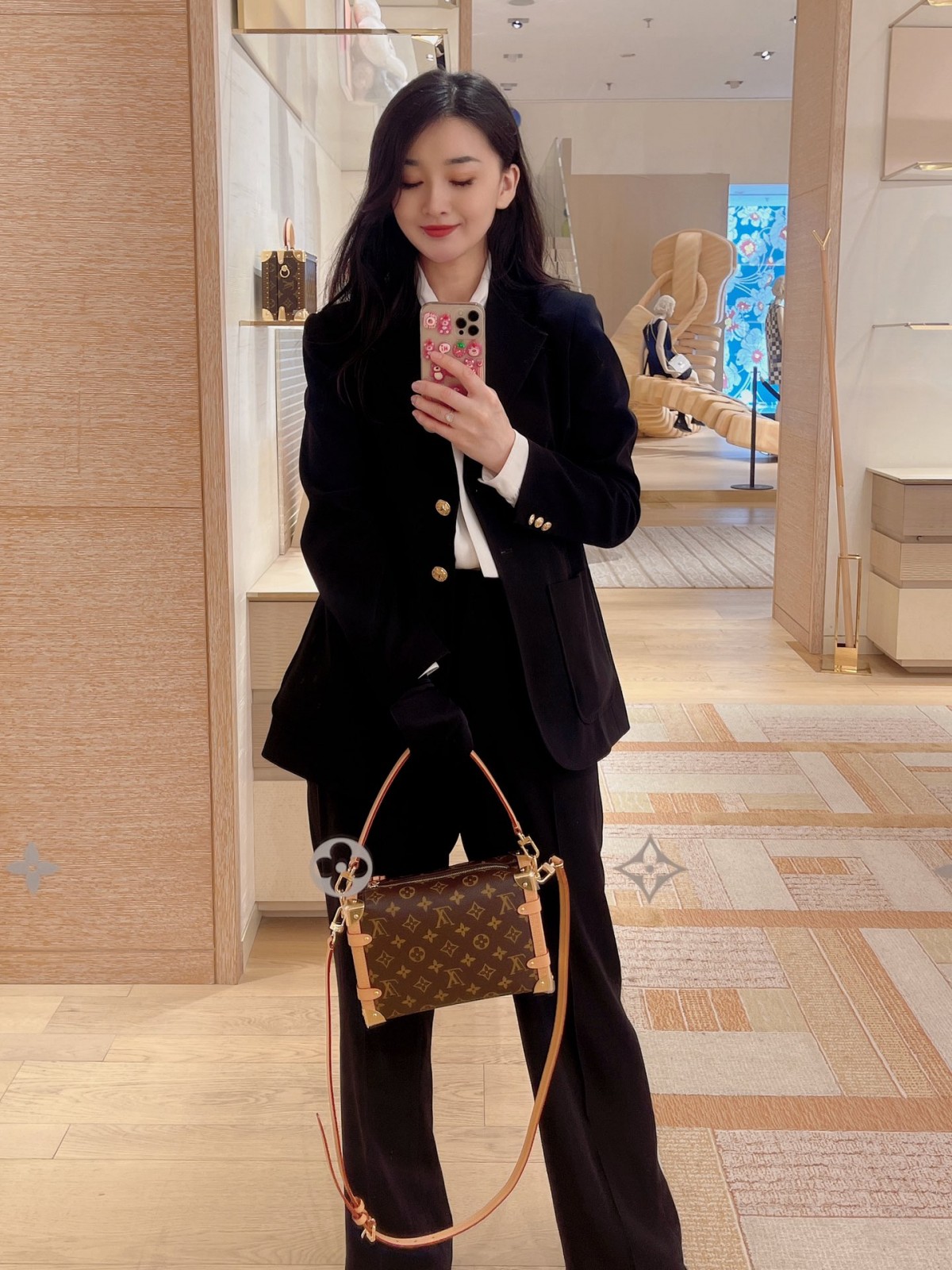 Shebag super replica Louis Vuitton M46358 SIDE TRUNK bag review(2025 May updated)-Best Quality Fake Louis Vuitton Bag Online Store, Replica designer bag ru