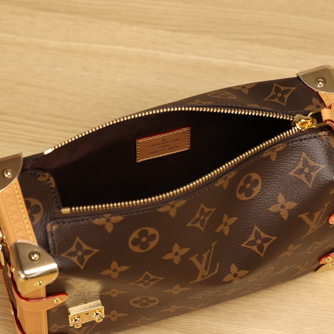 Shebag super replica Louis Vuitton M46358 SIDE TRUNK bag review(2025 May updated)-Best Quality Fake Louis Vuitton Bag Online Store, Replica designer bag ru