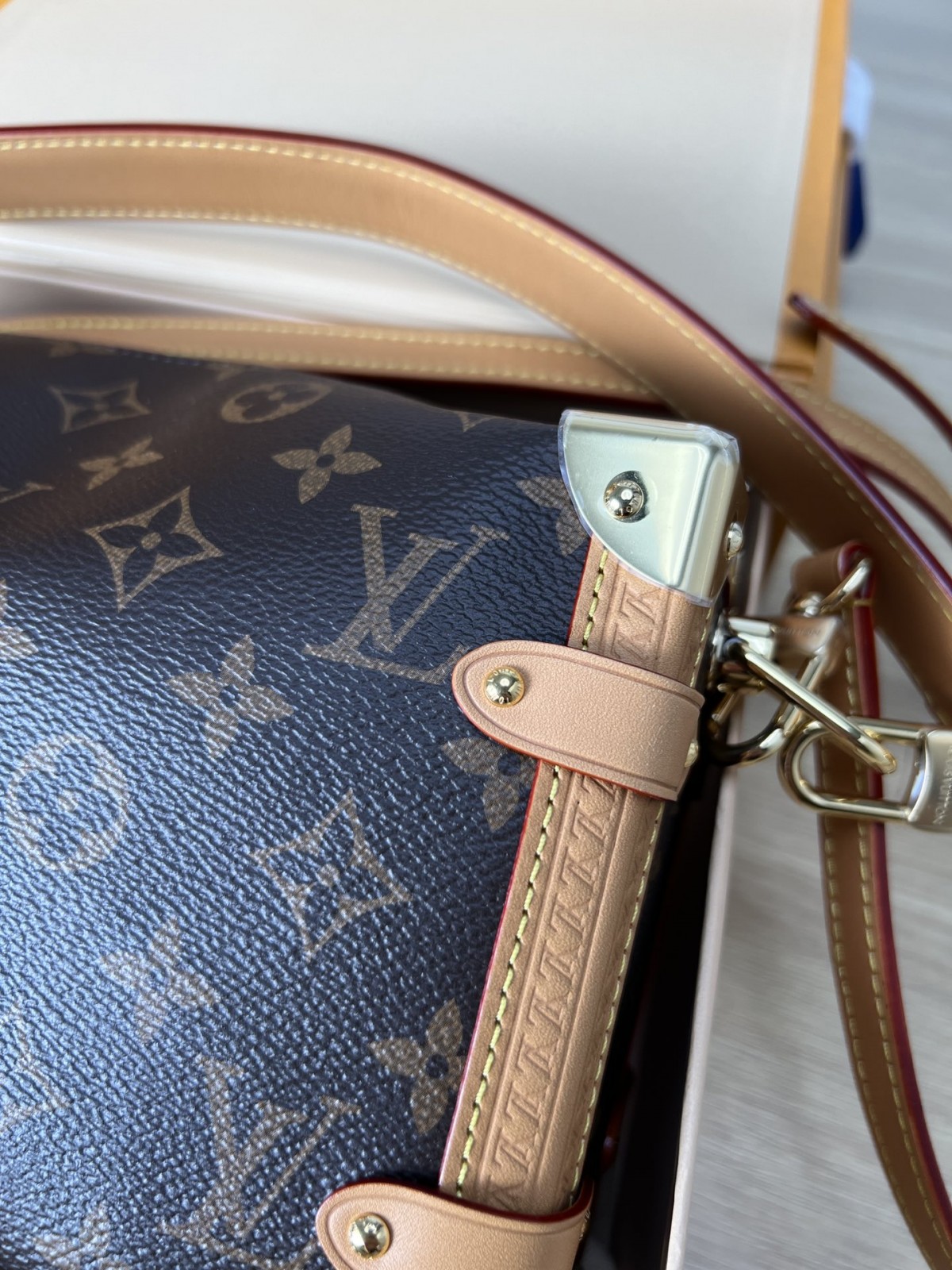 Shebag super replica Louis Vuitton M46358 SIDE TRUNK bag review(2025 May updated)-Best Quality Fake Louis Vuitton Bag Online Store, Replica designer bag ru