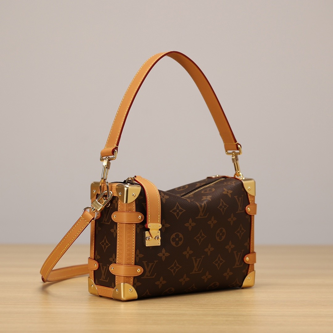 Shebag super replica Louis Vuitton M46358 SIDE TRUNK bag review(2025 May updated)-Best Quality Fake Louis Vuitton Bag Online Store, Replica designer bag ru