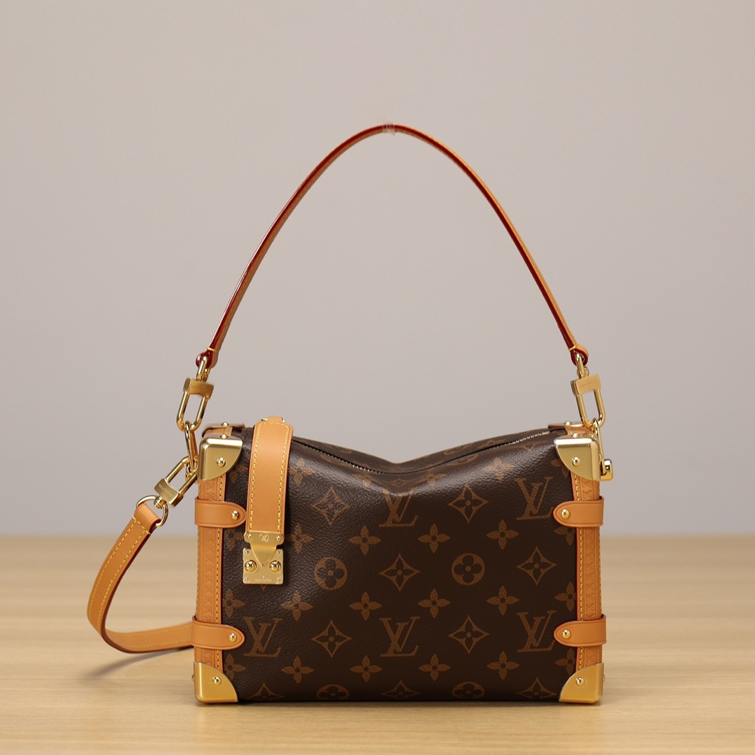 Shebag super replica Louis Vuitton M46358 SIDE TRUNK bag review(2025 May updated)-Best Quality Fake Louis Vuitton Bag Online Store, Replica designer bag ru