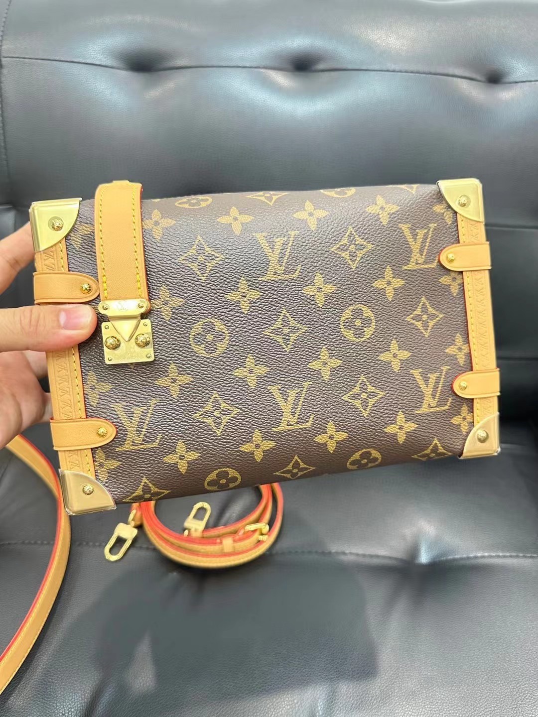 Shebag super replica Louis Vuitton M46358 SIDE TRUNK bag review(2025 May updated)-Best Quality Fake Louis Vuitton Bag Online Store, Replica designer bag ru