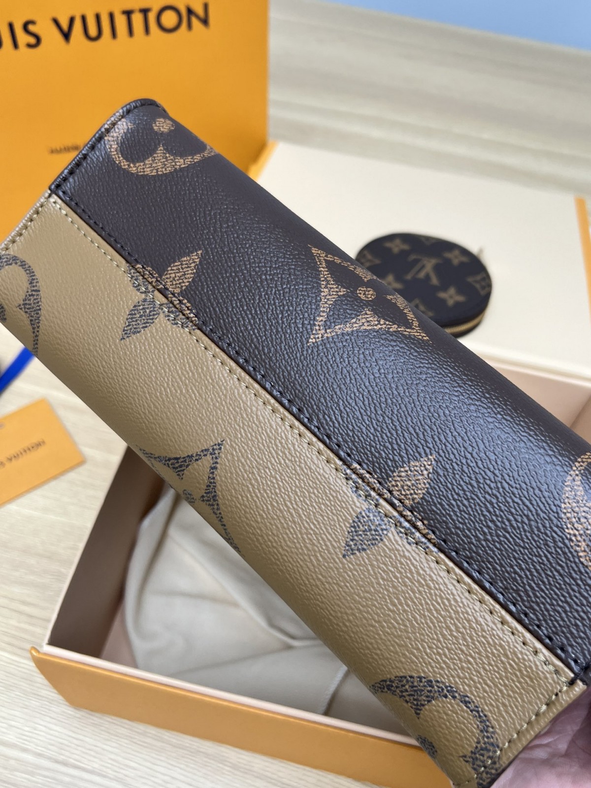 Shebag super replica Louis Vuitton M46373 ONTHEGO Small bag review (2025 May updated)-Best Quality Fake designer Bag Review, Replica designer bag ru