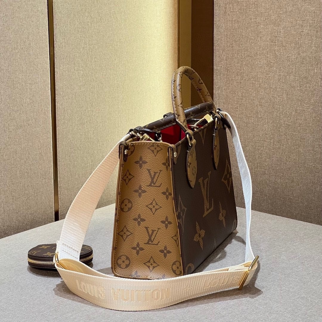 Shebag super replica Louis Vuitton M46373 ONTHEGO Small bag review (2025 May updated)-Best Quality Fake designer Bag Review, Replica designer bag ru