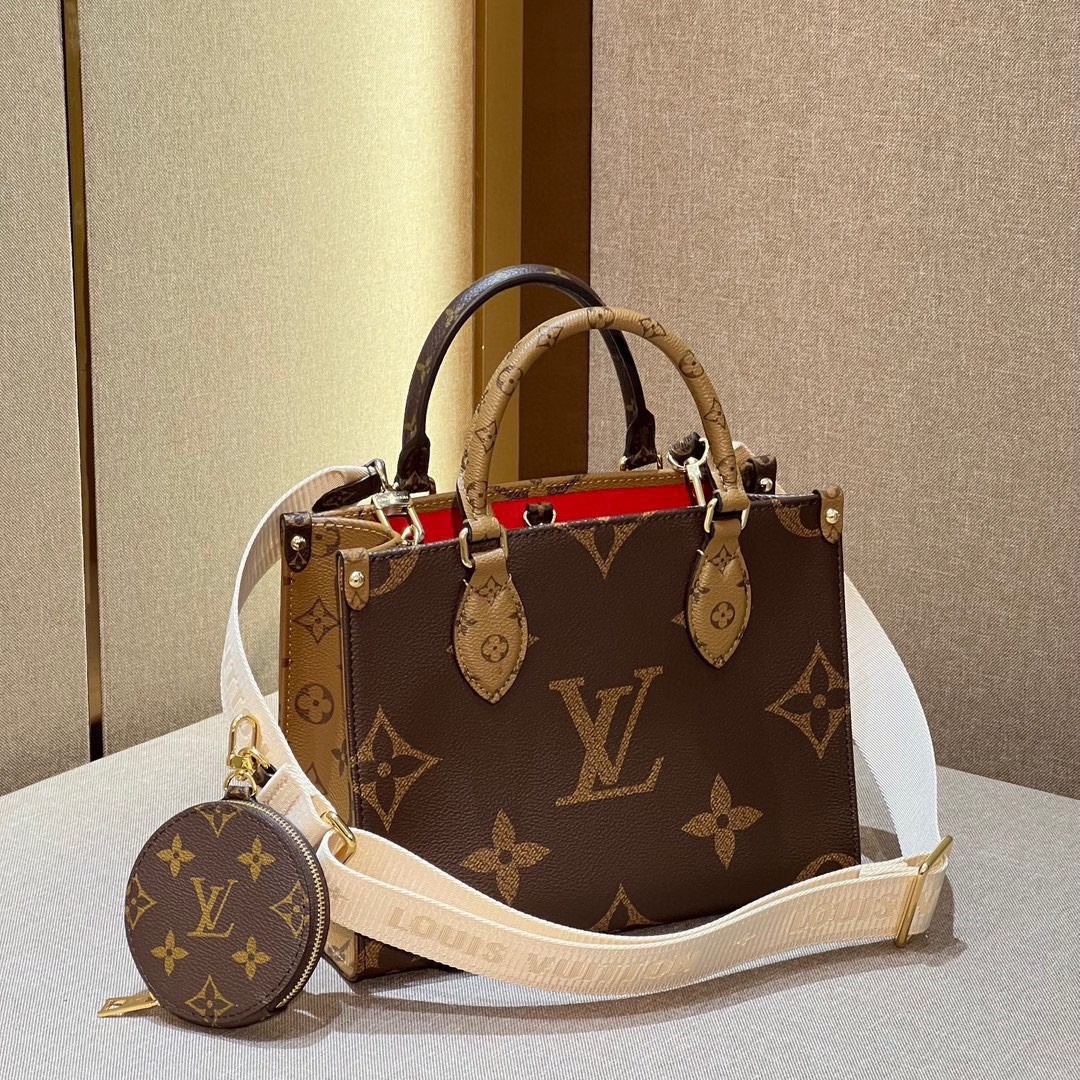 Shebag super replica Louis Vuitton M46373 ONTHEGO Small bag review (2025 May updated)-Best Quality Fake designer Bag Review, Replica designer bag ru