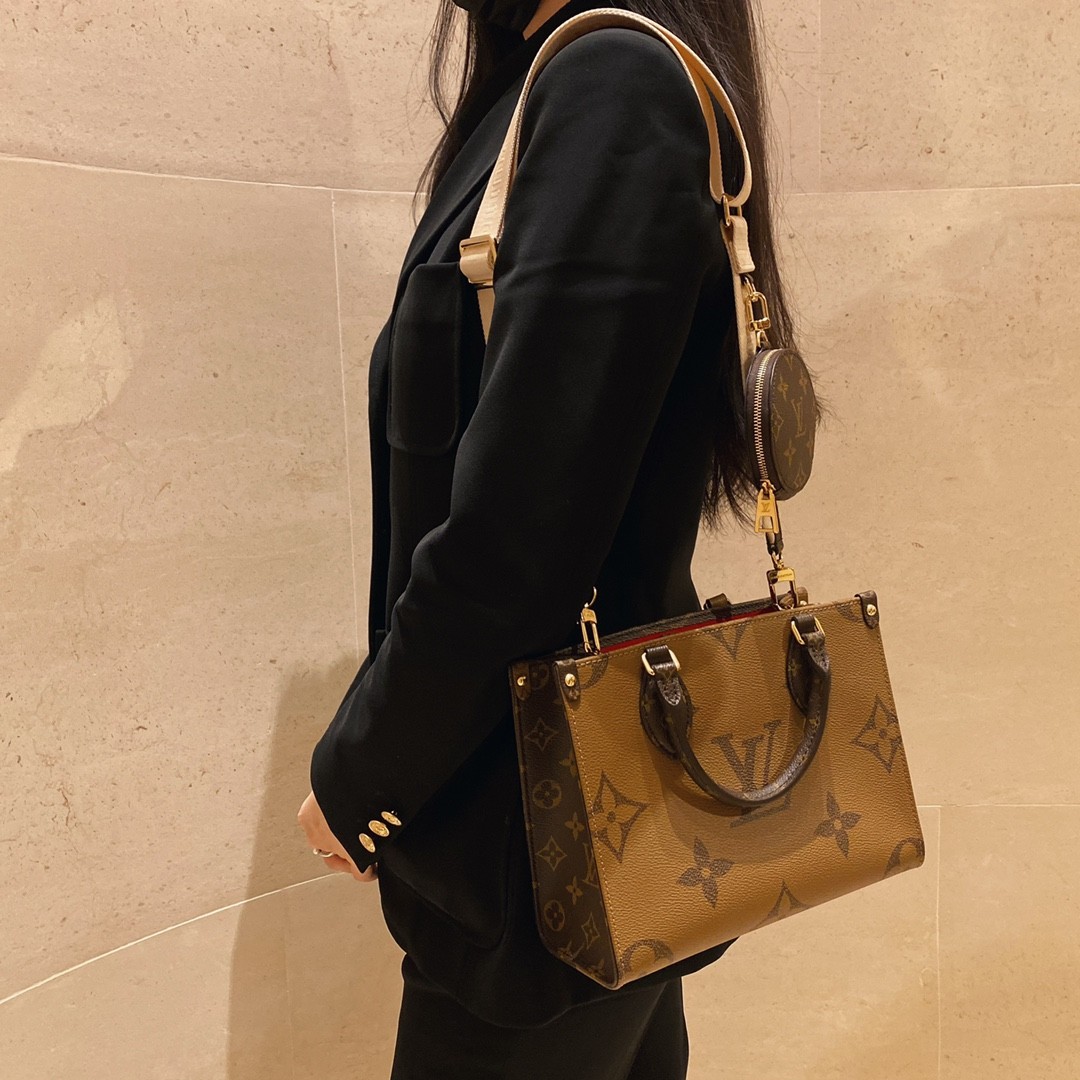 Shebag super replica Louis Vuitton M46373 ONTHEGO Small bag review (2025 May updated)-Best Quality Fake designer Bag Review, Replica designer bag ru