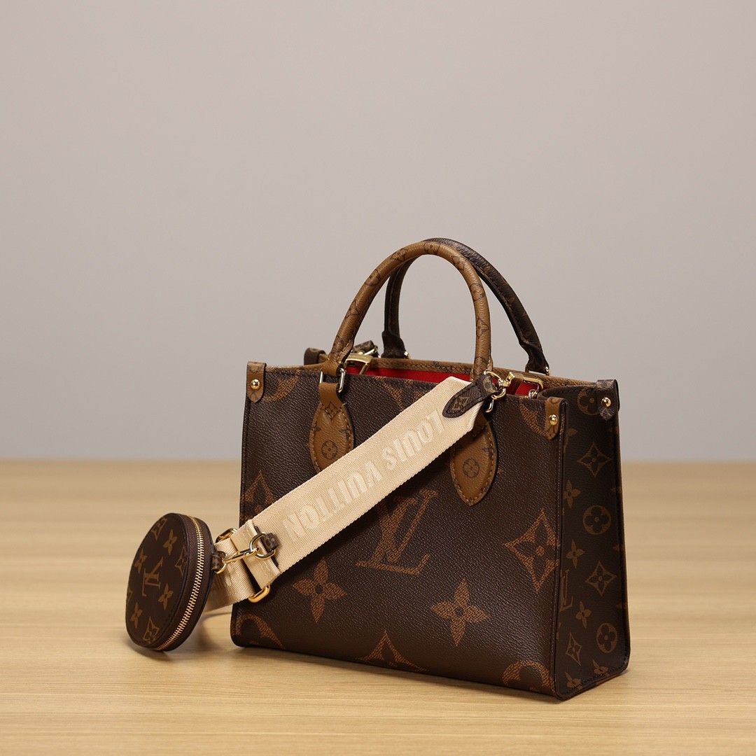 Shebag super replica Louis Vuitton M46373 ONTHEGO Small bag review (2025 May updated)-Best Quality Fake designer Bag Review, Replica designer bag ru