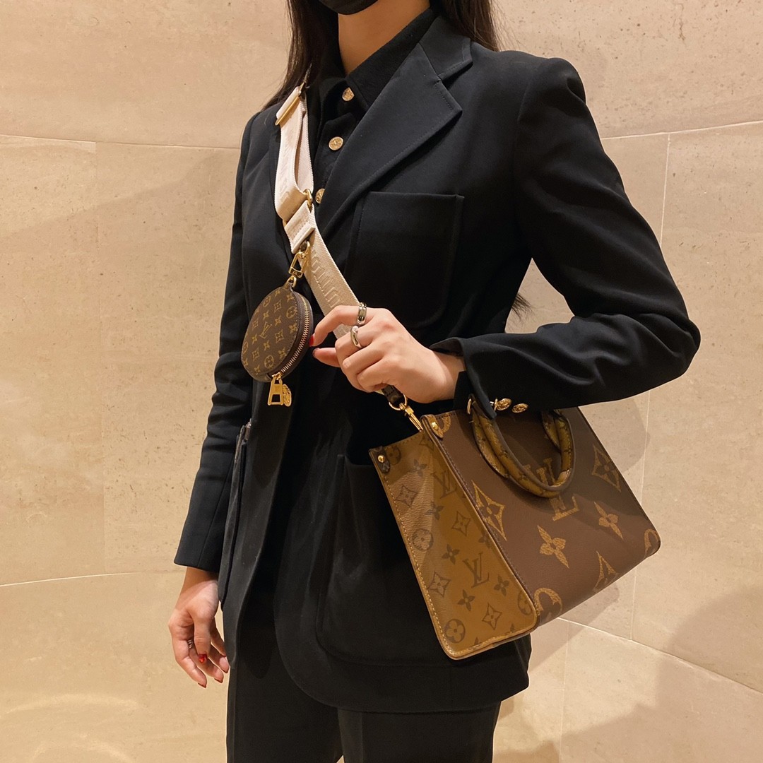 Shebag super replica Louis Vuitton M46373 ONTHEGO Small bag review (2025 May updated)-Best Quality Fake designer Bag Review, Replica designer bag ru