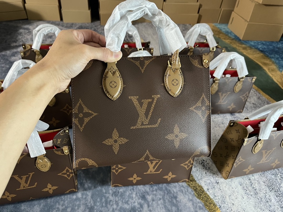 Shebag super replica Louis Vuitton M46373 ONTHEGO Small bag review (2025 May updated)-Best Quality Fake designer Bag Review, Replica designer bag ru