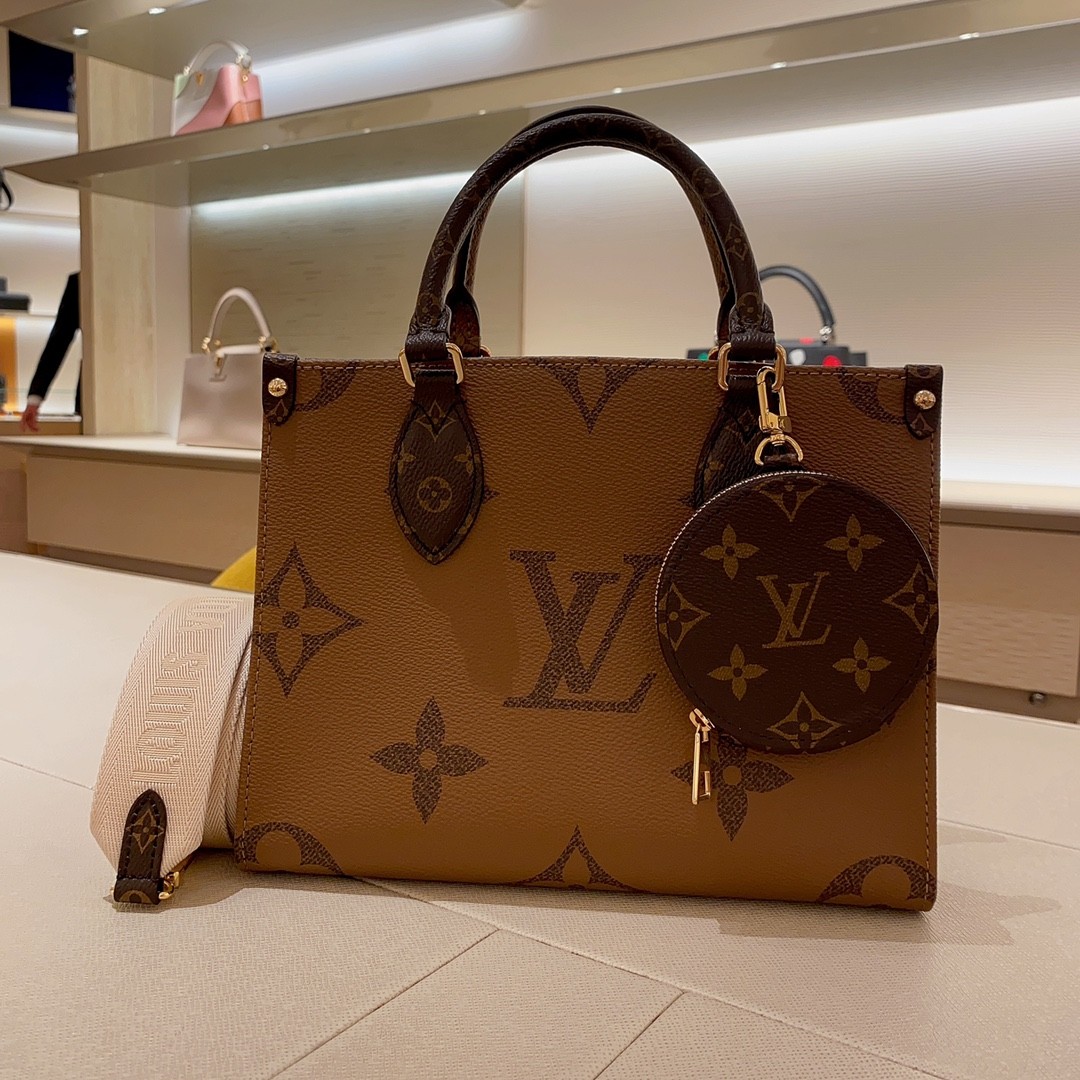 Shebag super replica Louis Vuitton M46373 ONTHEGO Small bag review (2025 May updated)-Best Quality Fake designer Bag Review, Replica designer bag ru