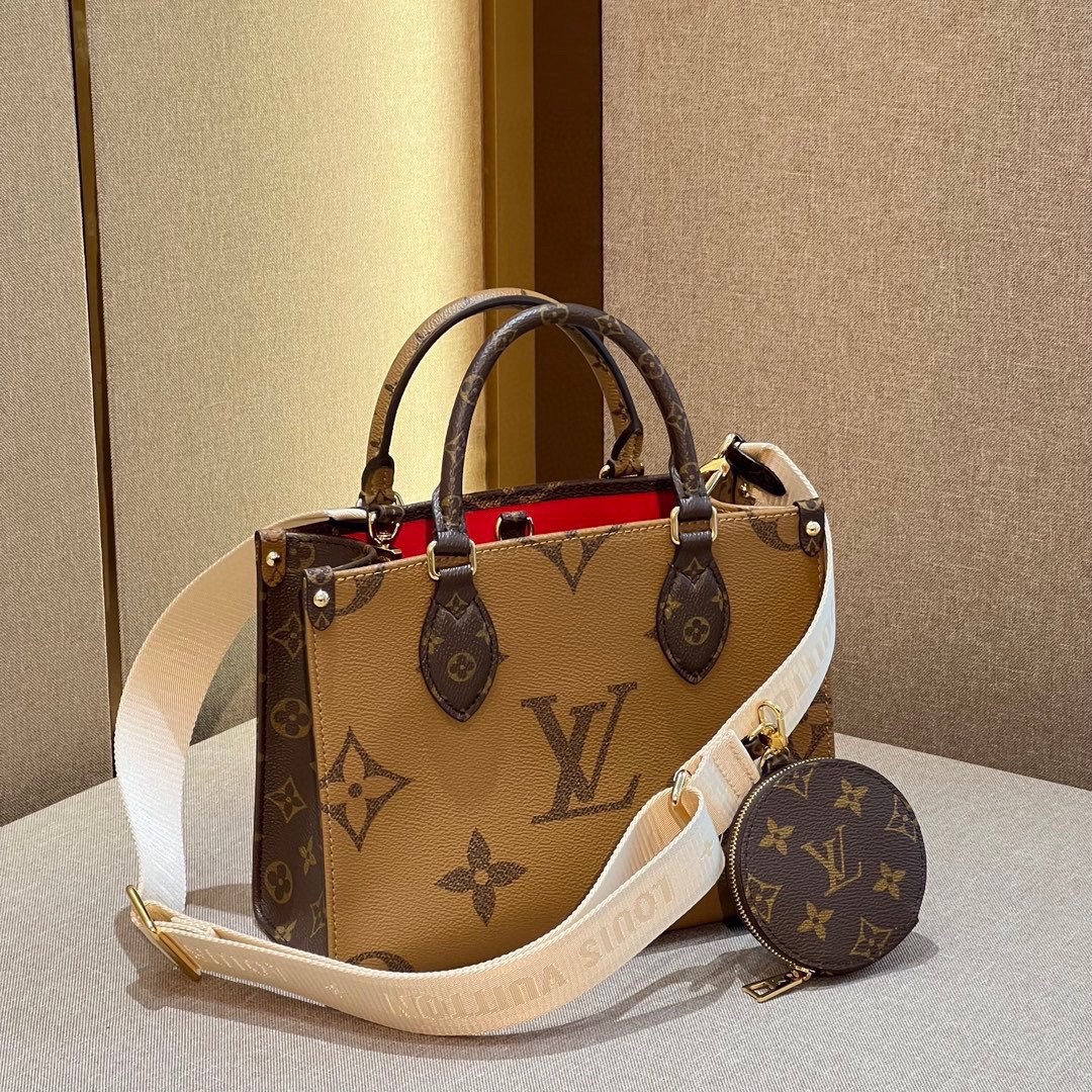 Shebag super replica Louis Vuitton M46373 ONTHEGO Small bag review (2025 May updated)-Best Quality Fake designer Bag Review, Replica designer bag ru