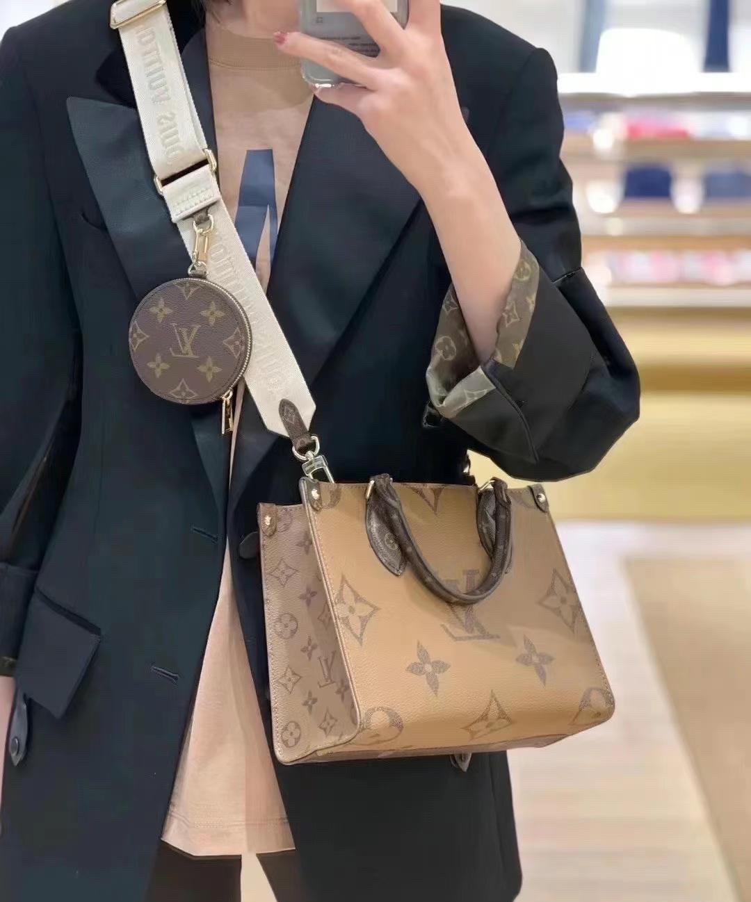Shebag super replica Louis Vuitton M46373 ONTHEGO Small bag review (2025 May updated)-Best Quality Fake designer Bag Review, Replica designer bag ru