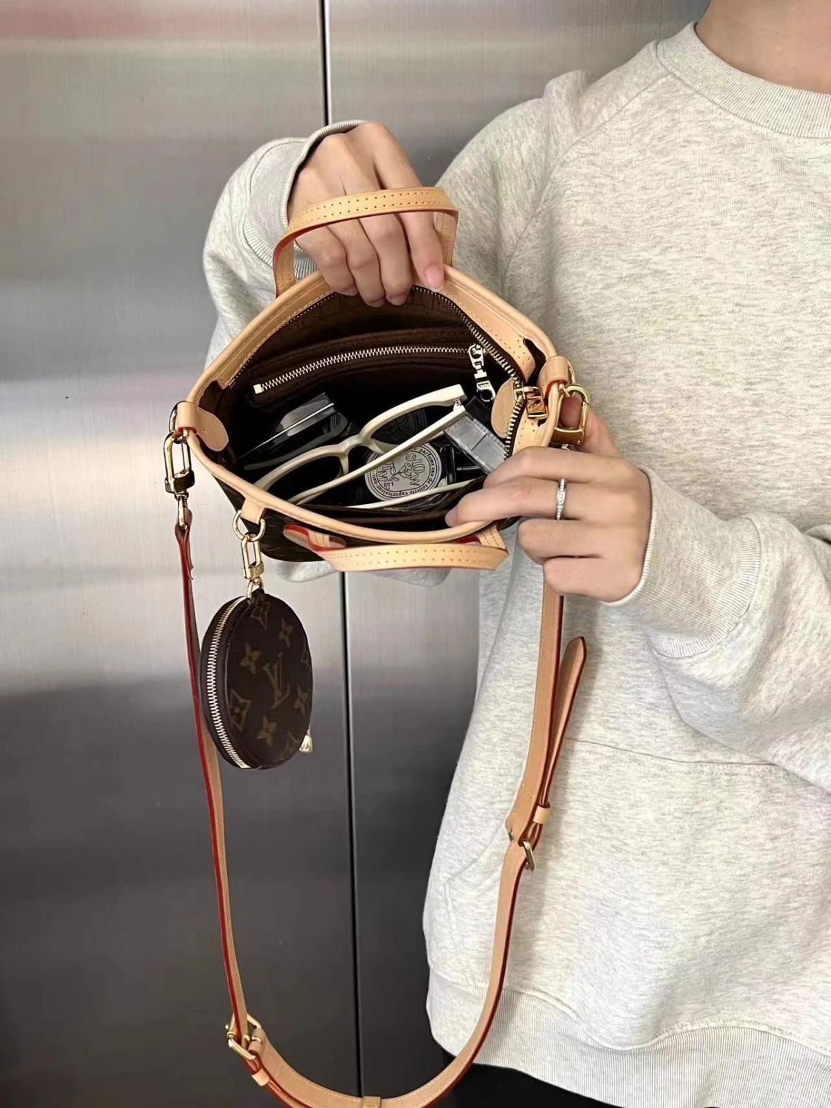 Shebag Super replica Louis Vuitton M46705 NEVERFULL BB bag review(2025 May updated)-Botiga en línia de bosses falses de Louis Vuitton de millor qualitat, rèplica de bosses de disseny ru